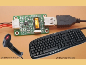 USB Keyboard & Barcode Decoder - Serial Output