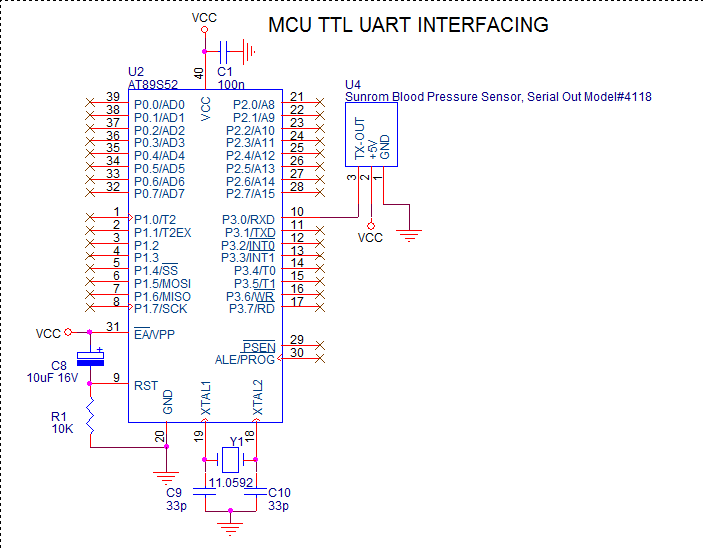 Blood Pressure Sensor - Serial Output [1437] : Sunrom Electronics 