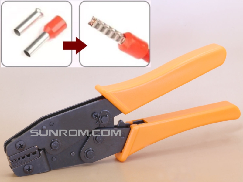 Crimping Tool for End Wire Ferrule (Bootlace) range 0.25-6 sq.mm Press ...