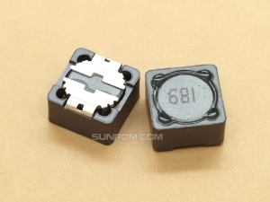 680uH (681) SMD 12mm Inductor