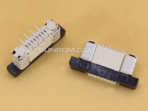 8P 0.5mm Pitch FFC/FPC Top Entry Vertical Connector