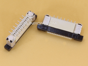 14P 0.5mm Pitch FFC/FPC Top Entry Vertical Connector