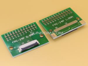 24P PCB with 0.5mm FFC Connector Soldered