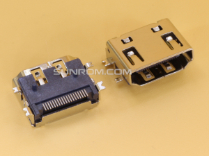 HDMI 19P Female SMD