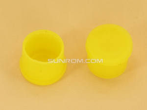 Yellow dust cap for SMA RF Connectors