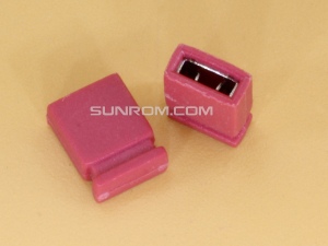 2.54mm Red 2 pin Shorting Jumper Shunt