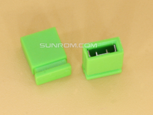 2.54mm Green 2 pin Shorting Jumper Shunt