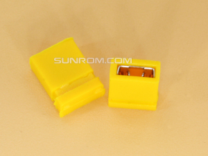 2.54mm Yellow 2 pin Shorting Jumper Shunt