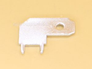 6.3mm Horizontal PCB Quick Disconnect Terminal Lug Connector