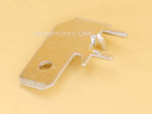 6.3mm Horizontal PCB Support Quick Disconnect Terminal Lug Connector