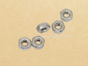 Hex Nut M2 (2mm) x 0.4mm Stainless Steel