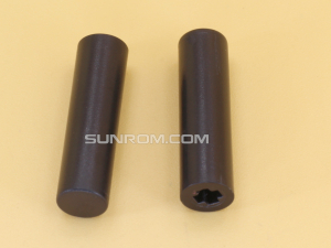 Black Cap R6x22 for Switch 4.5x4.5 6H-7H-8H and Push Switch 5.8mm