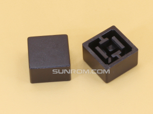 Black Cap S9.2 Square Stem 3.8mm for Switches 12x12x7.3mm