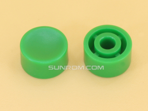 Green Cap for 6x6 Switches