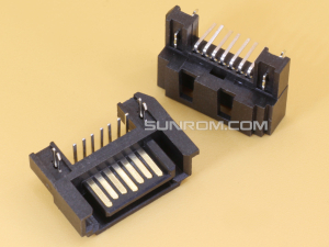 SATA 7P Through Hole Horizontal Connector
