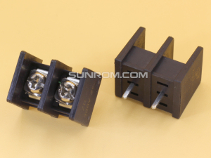 2P 8.25mm 300V 20A Barrier Terminal Block Screw M3