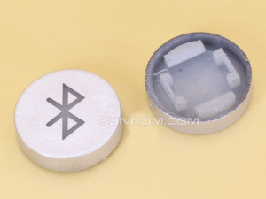 Bluetooth Silver Cap R10 for Switch 6x6x7.2H LED