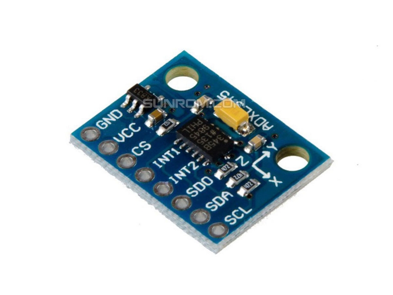 ADXL345 - Acceleration Sensor, Digital Interface [4360] : Sunrom ...