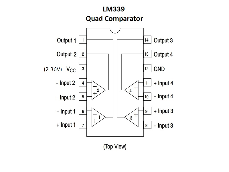 Защита блока питания на lm339