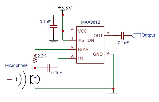 MAX9812L Microphone Amplifier Module [6499] : Sunrom Electronics