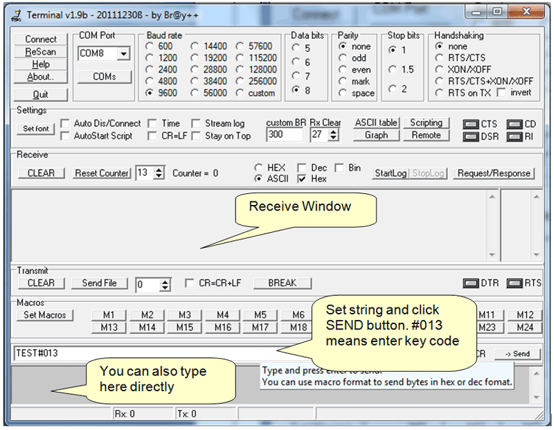 Terminal software