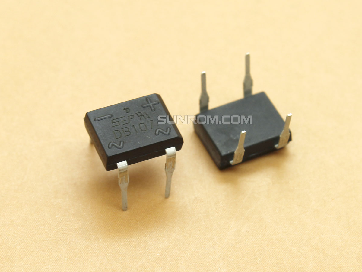 Db107 1a Diode Bridge Dip4 4894 Sunrom Electronics Technologies